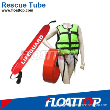 Water Vinyl Dipping Rescue Tube / PVC Foam PU Coating for American Red Corss (FTBA-RT01)